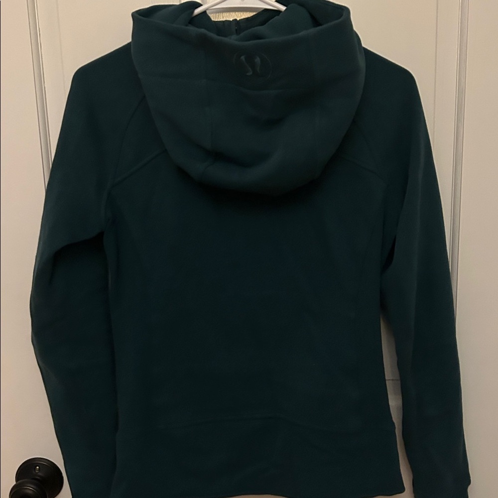LuluLemon Green Zip-Up Scuba Hoodie - Picture 4 of 5